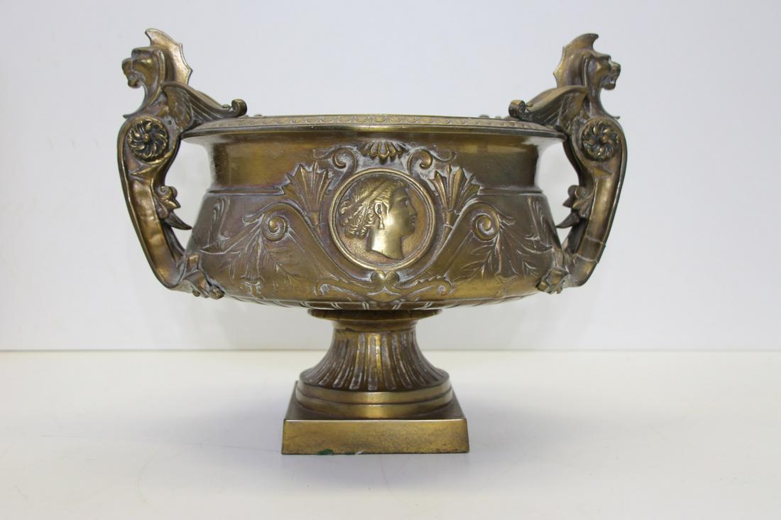 Bronze Aesthetic Movement Planter. (1 of 10)