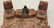 Antique Bronze Clock Together With A Marble - 9