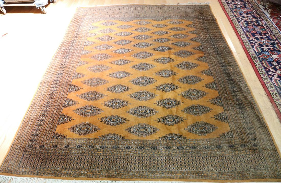 Antique And Finely Hand Woven Bokhara Carpet . (1 of 5)