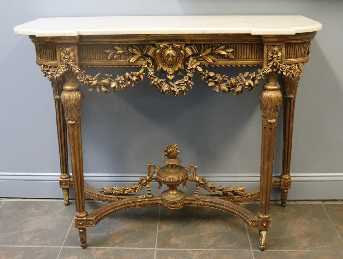 Antique Louis XV1 Style Finely Carved ,Giltwood (1 of 7)