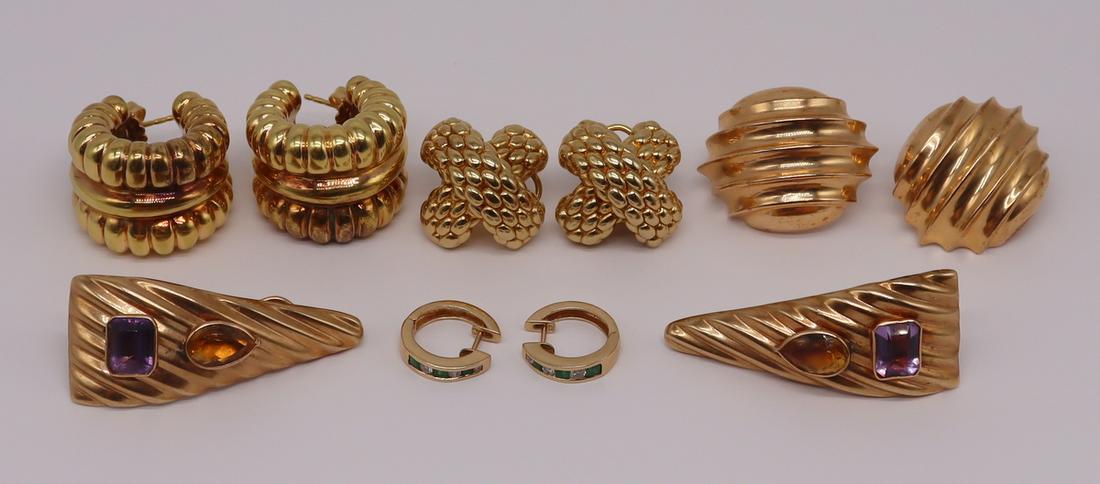 JEWELRY. Assorted 18kt Gold and 14kt Gold Inc Fope (1 of 18)