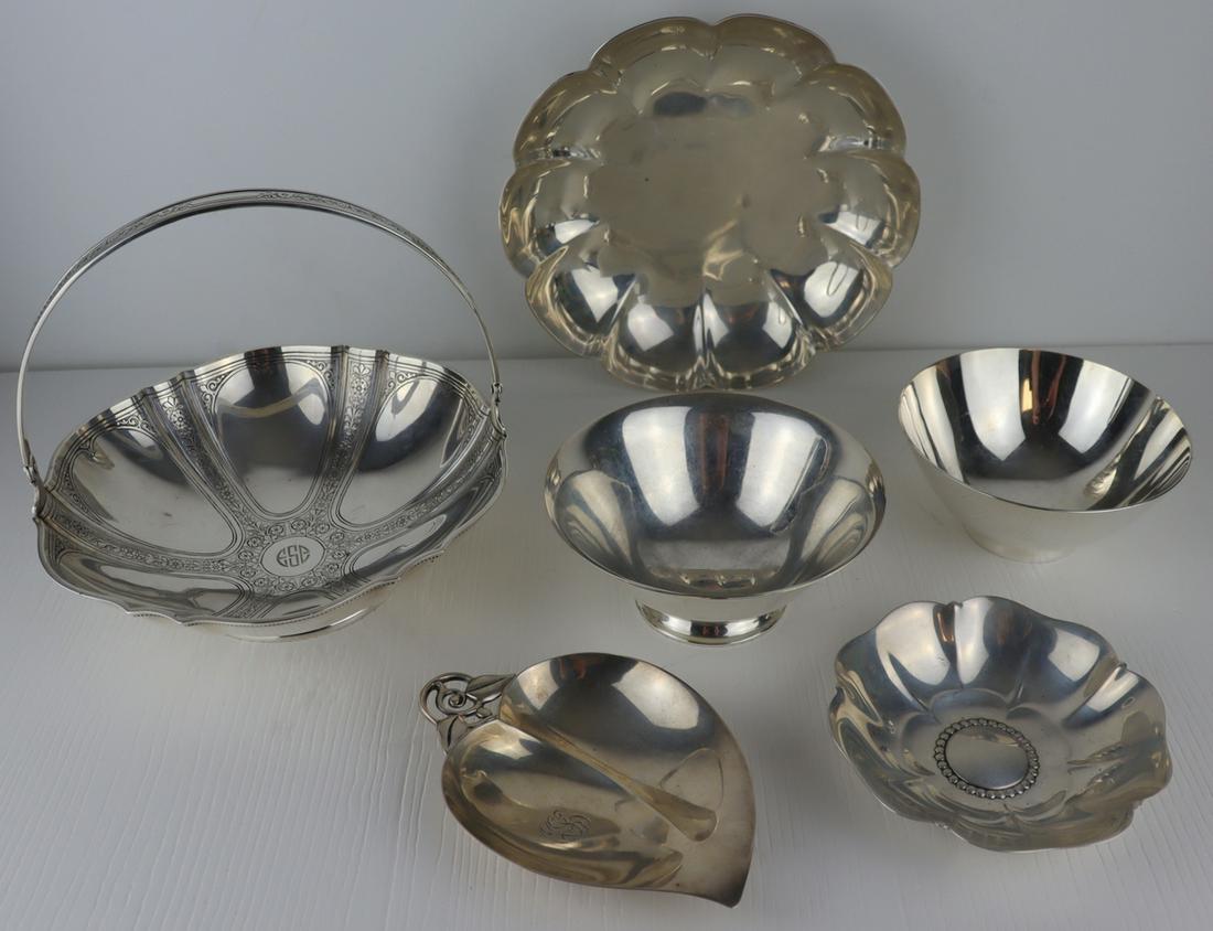 STERLING. Tiffany & Co. Sterling Hollow Ware Group (1 of 13)