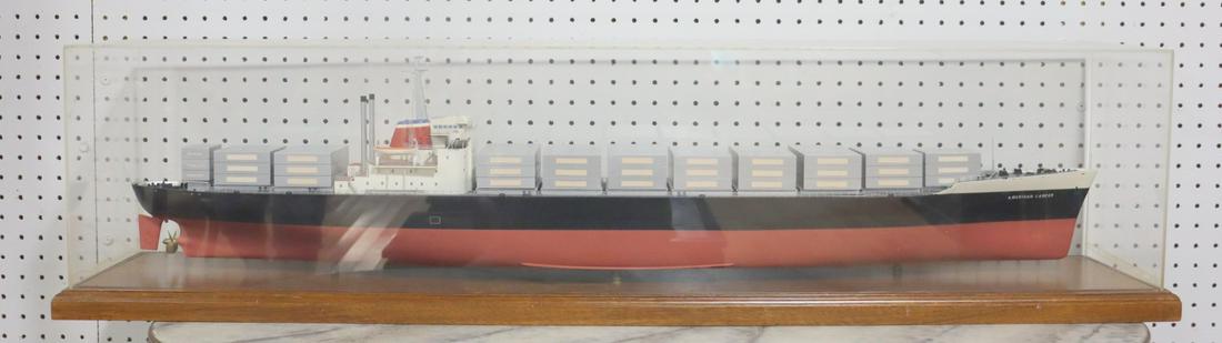 American Lancer New York. Ships Model In Display (1 of 9)