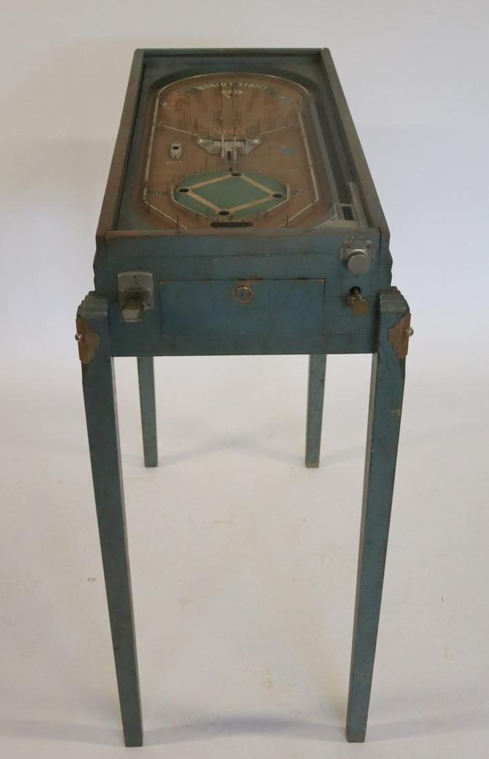 1¢ Rock-Ola World Series Pinball Arcade Game. (1 of 7)