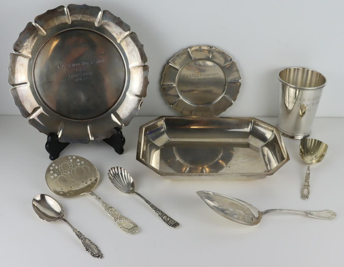 STERLING. American Sterling Hollow Ware & Flatware (1 of 10)