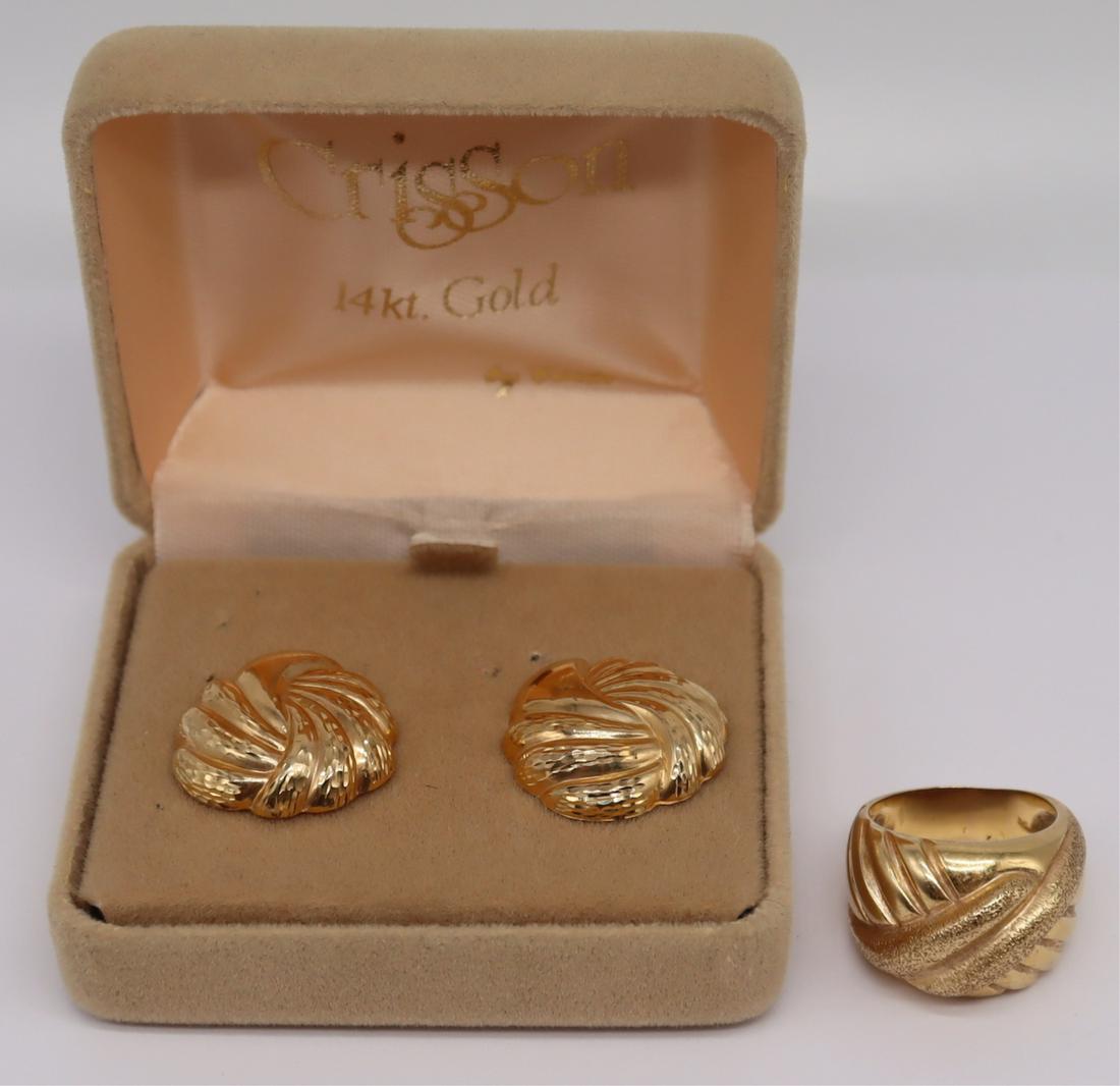 JEWELRY. 14kt Gold Jewelry Grouping. (1 of 7)