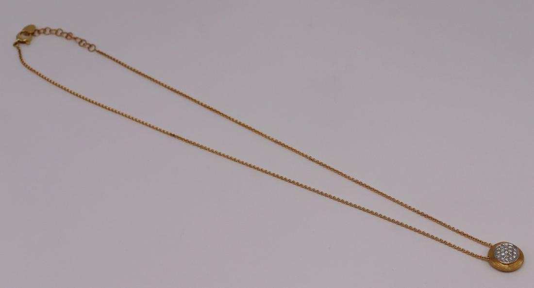 JEWELRY. Marco Bicego 18kt Gold & Diamond Necklace (1 of 11)