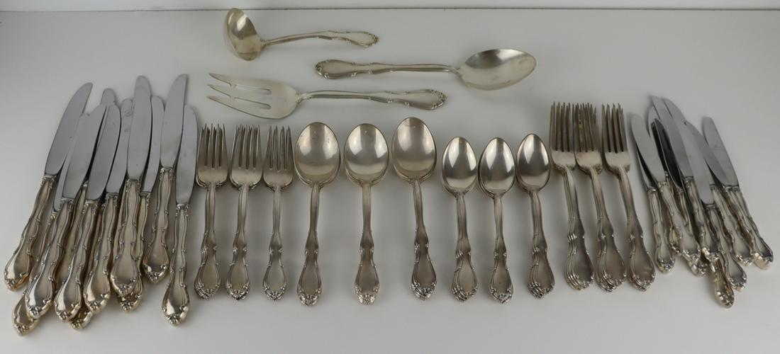 STERLING. Towle Fontana Sterling Flatware Service. (1 of 9)
