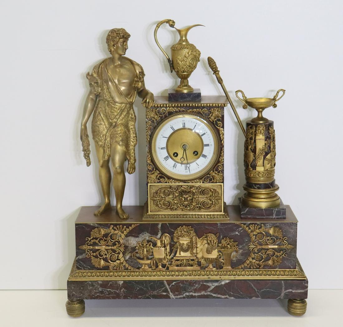 Thomire Quality French Empire Bronze And Marble Clock (1 of 17)