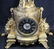 Antique Gilt Metal Louis XV Style Figural Clock. - 3
