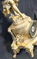 Antique Gilt Metal Louis XV Style Figural Clock. - 6