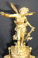 Antique Gilt Metal Louis XV Style Figural Clock. - 7