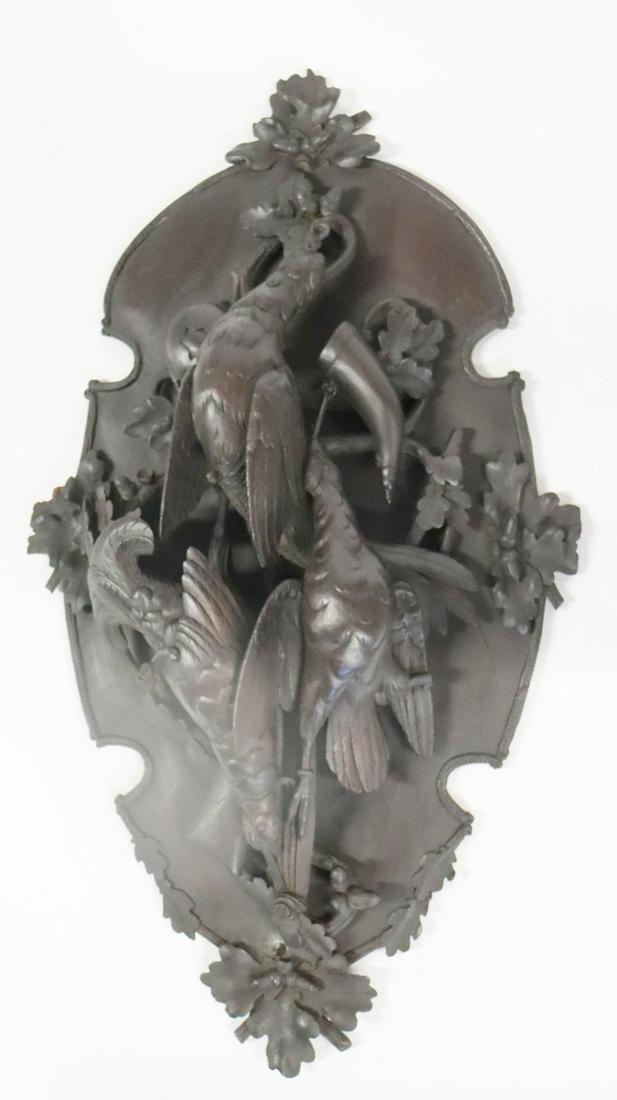 Large Highly Carved Figural German Black (1 of 5)