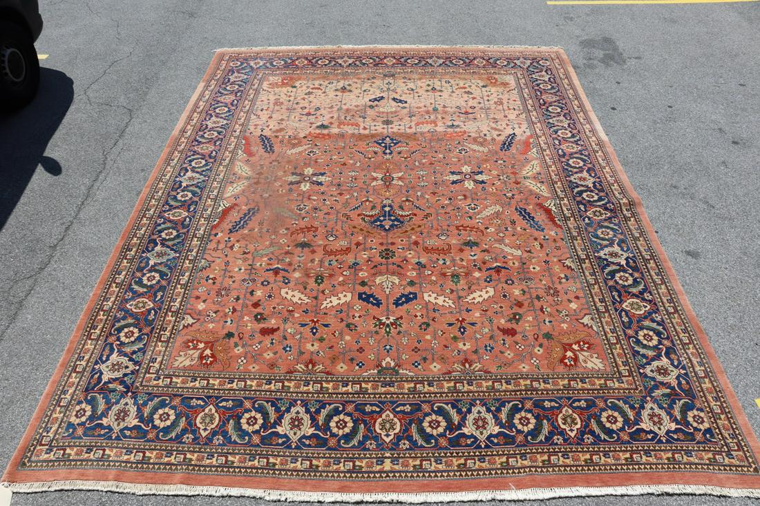Antique And Finely Hand Woven Roomsize Carpet (1 of 8)