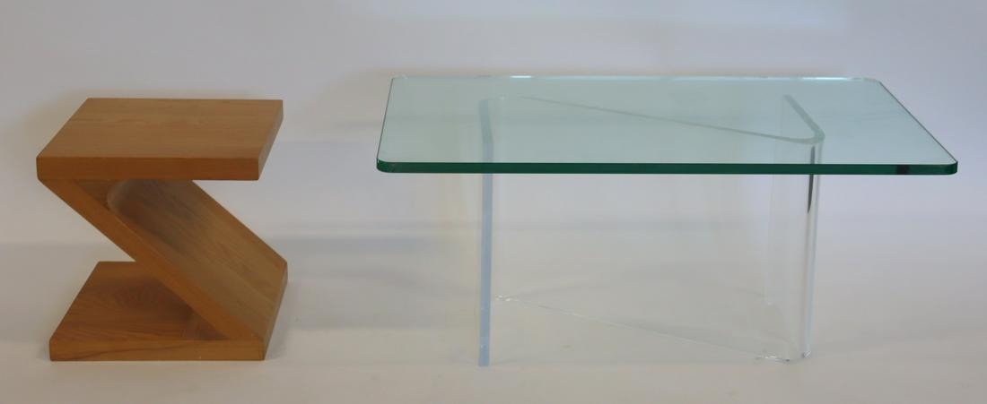 Midcentury Lucite Coffee Table Together With A Z (1 of 3)