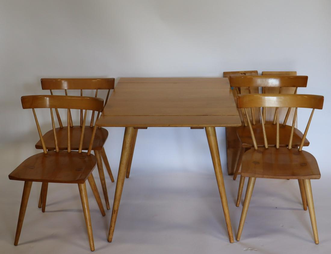 Midcentury Paul Mc Cobb Table And 4 Chairs. (1 of 7)
