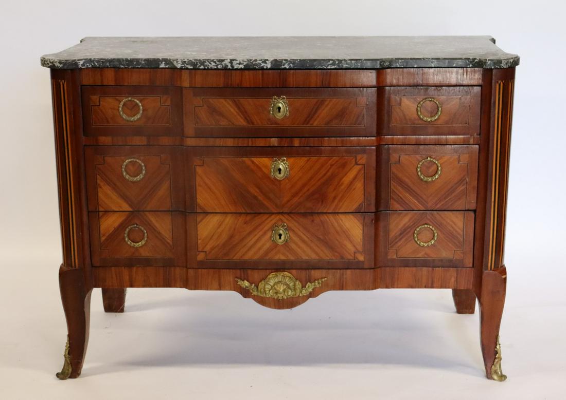 Antique Bronze Mounted And Inlaid Louis XV Style (1 of 6)