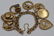 JEWELRY. Heavy 14kt Gold Charm Bracelet and Charm. - 9
