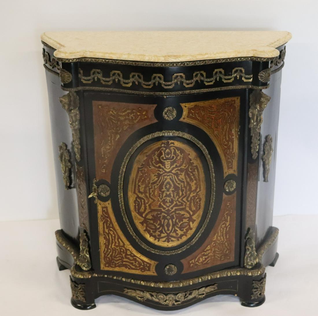 2 Louis Philippe Style Marbletop Cabinets (1 of 12)