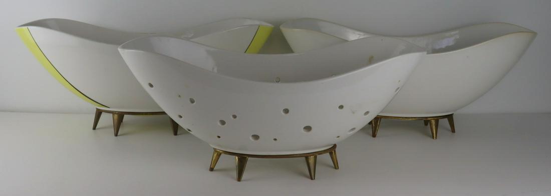 (3) Siegmund Schutz for KPM Porcelain Bowls. (1 of 12)