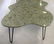 Midcentury Style Wood & Resin White Coffee Table - 3