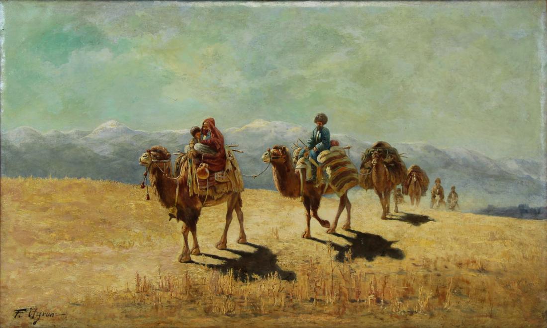 CAUCASIAN SCHOOL (19TH/20TH CENTURY). (1 of 9)