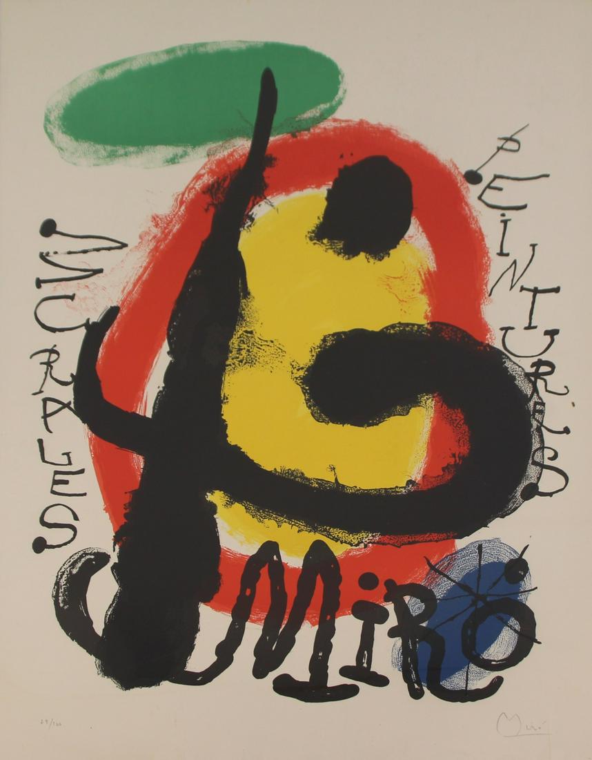 JOAN MIRO (SPANISH, 1893-1983). (1 of 7)