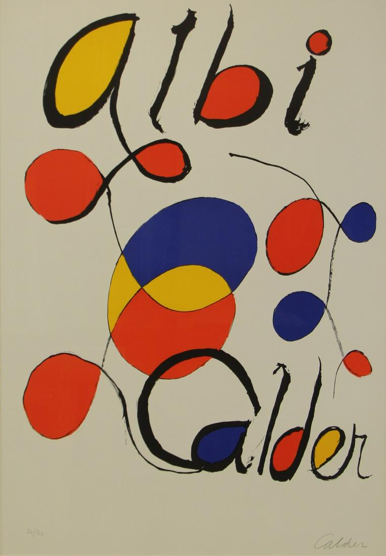 ALEXANDER CALDER (AMERICAN, 1898-1976). (1 of 9)