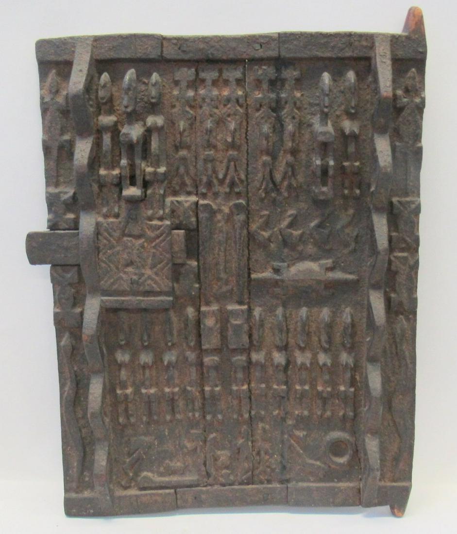 Antique Dogon Style Carved Wood Door (1 of 8)