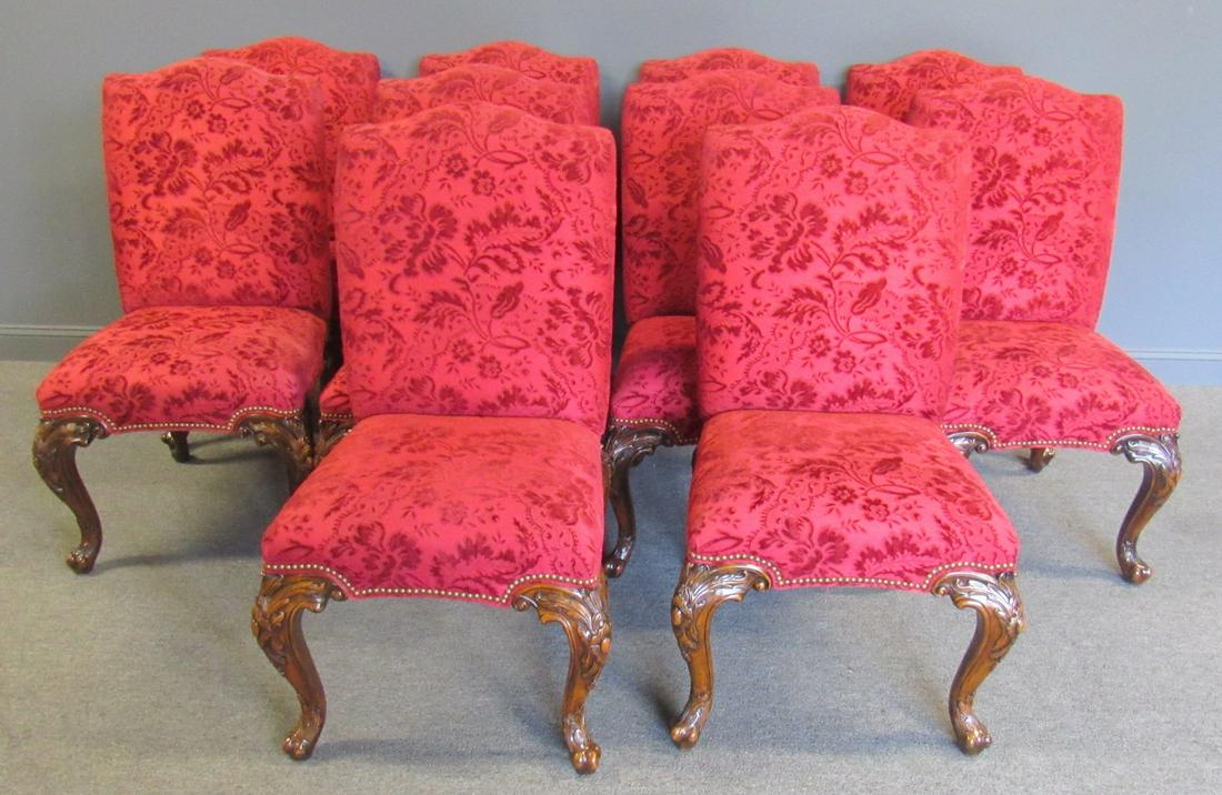 Set Of 10 Althorp Theodore Alexander Upholstered (1 of 10)