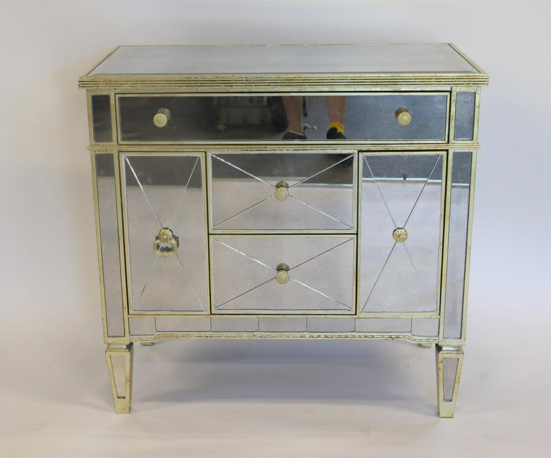 Vintage Mirrored Chest / Cabinet (1 of 5)
