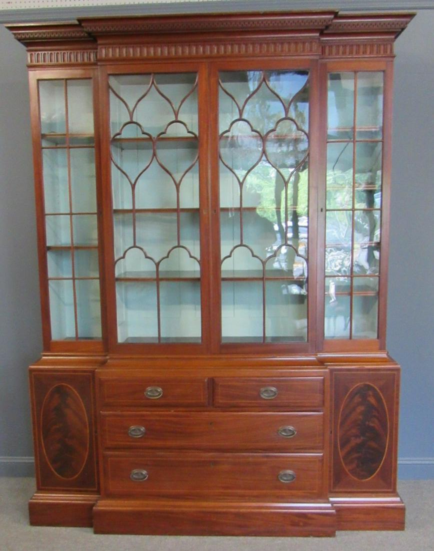 Large Antique Georgian Style Mahogany (1 of 7)