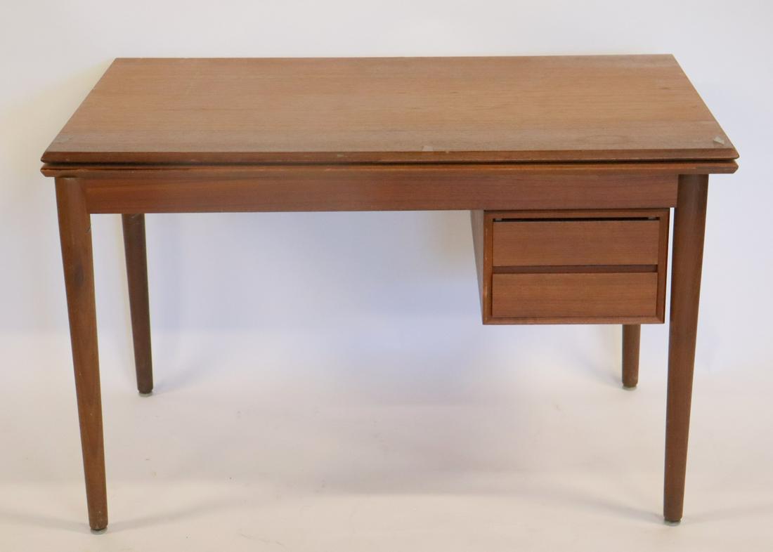 Midcentury Danish Teak Lift Top Desk (1 of 4)