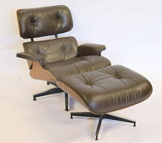 Charles Eames Midcentury Rosewood Lounge Chair (1 of 11)