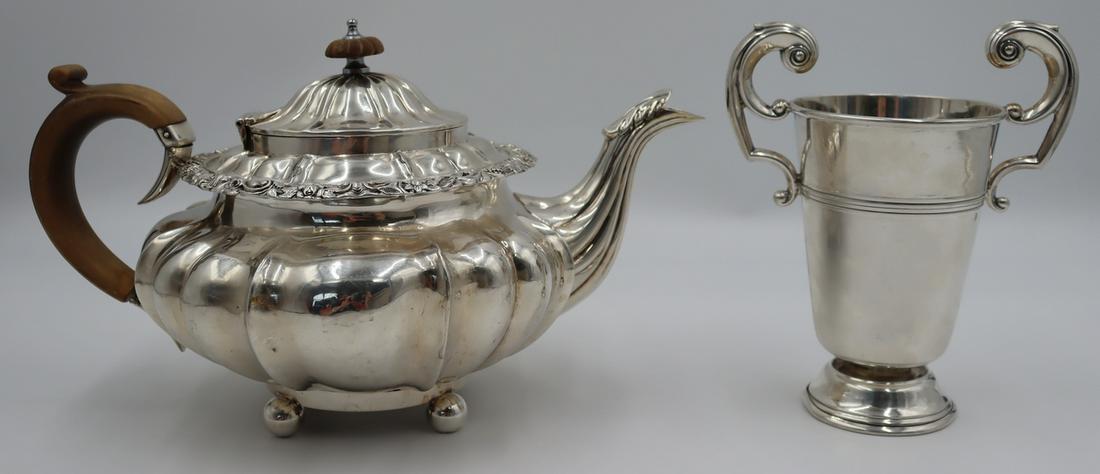 SILVER. Assorted English Silver Hollow Ware. (1 of 15)