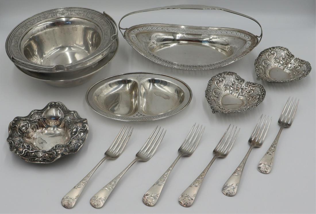 STERLING. American Sterling Hollow Ware Grouping. (1 of 12)