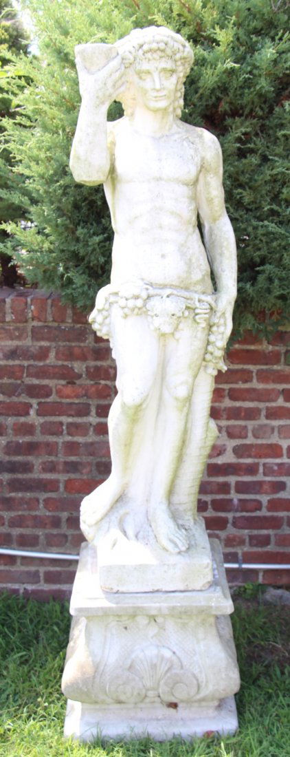 Antique Life Size Cement Statue Of A Classical (1 of 5)