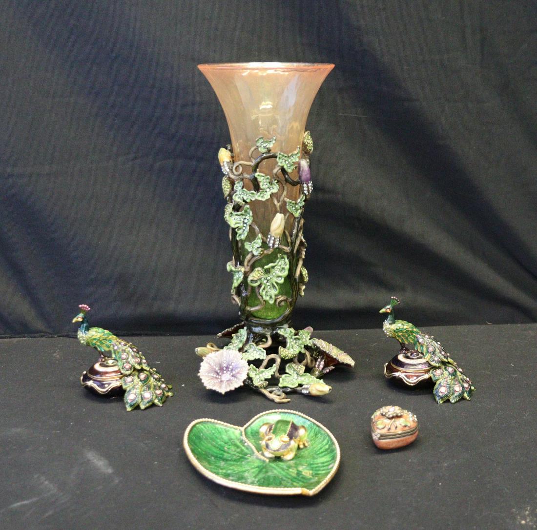 Vintage Decorative Grouping To Inc Jay Strongwater (1 of 16)