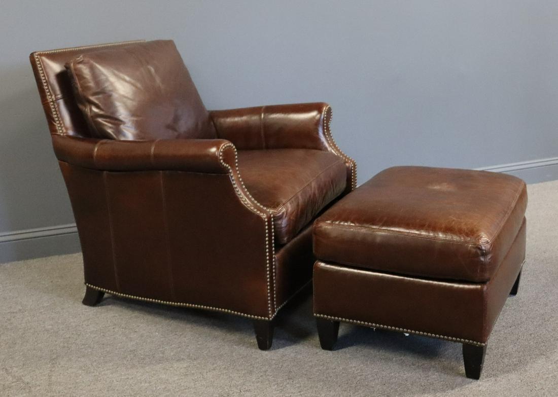 Vintage Leather upholstered Leather Club Chair (1 of 6)