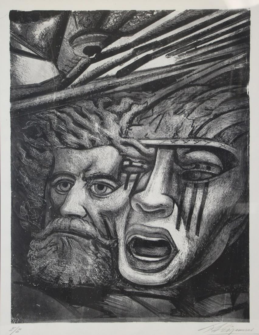 DAVID ALFARO SIQUEIROS (MEXICAN, 1896-1974). (1 of 10)