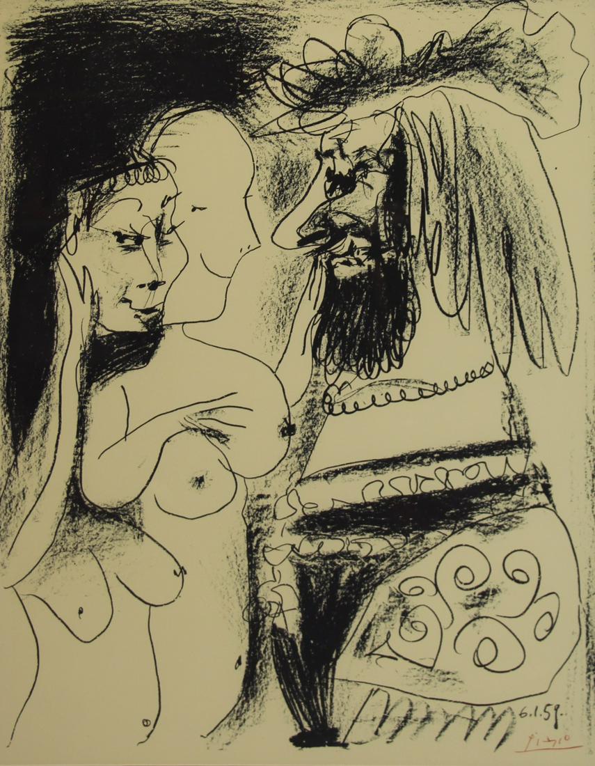 PABLO PICASSO (SPANISH, 1881-1973). (1 of 9)