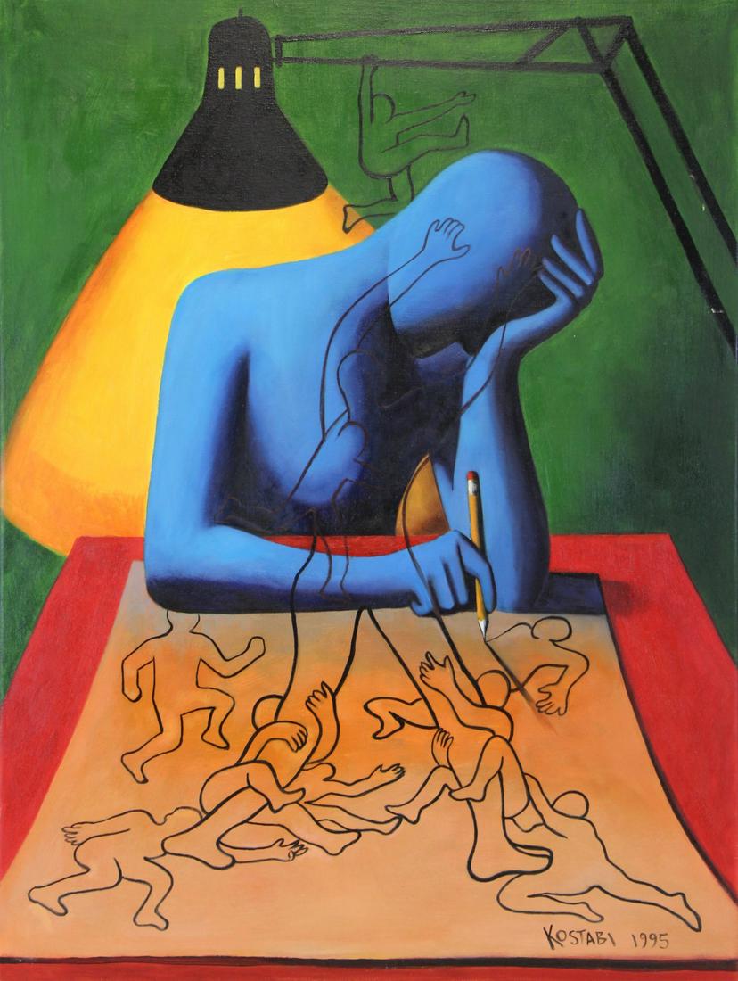 MARK KOSTABI (AMERICAN, b. 1960). (1 of 9)