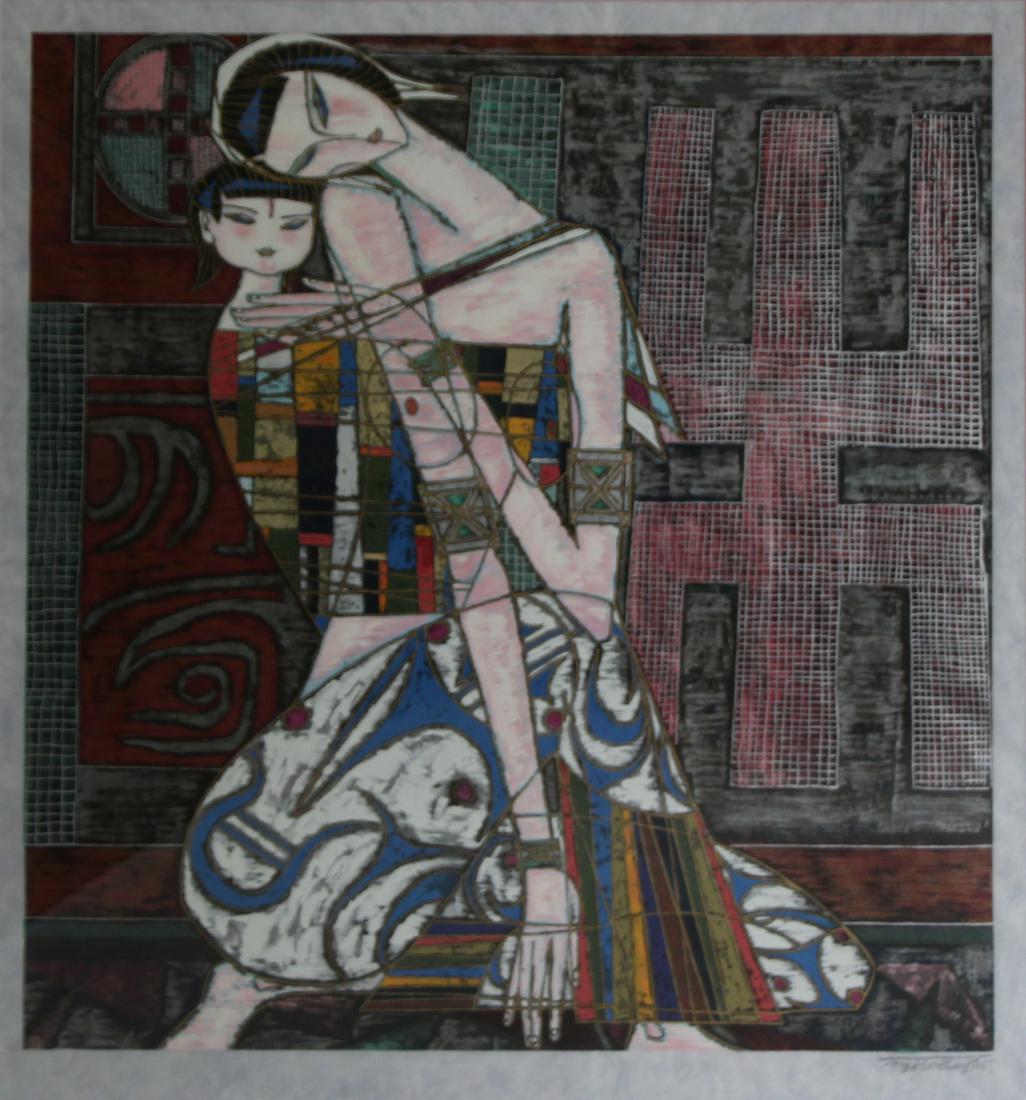 TING SHAO KANG (CHINESE, b. 1939). (1 of 10)