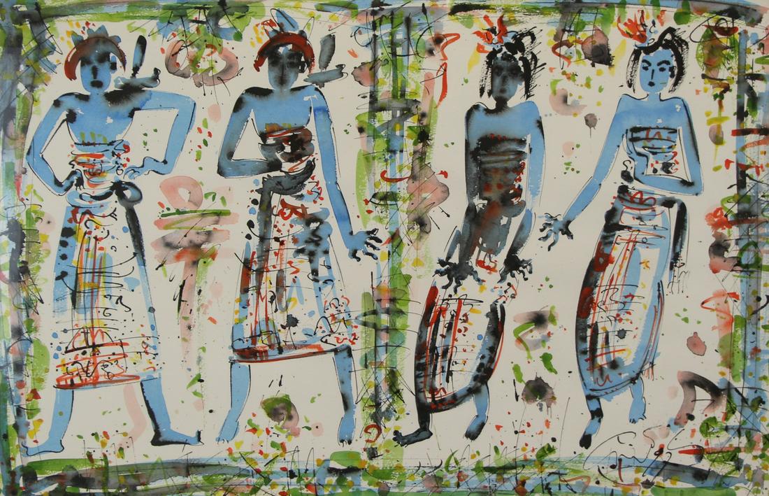 NYOMAN GUNARSA (INDONESIAN, 1944-2017). (1 of 8)
