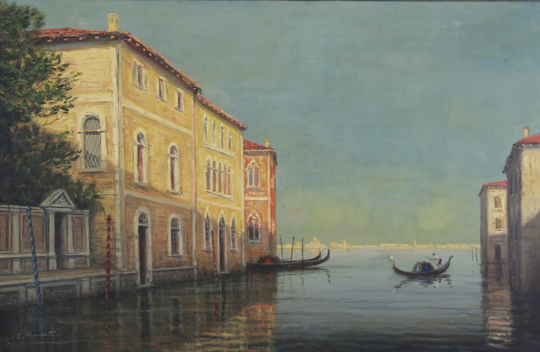 ILLEGIBLY SIGNED (19TH/20TH CENTURY). (1 of 7)