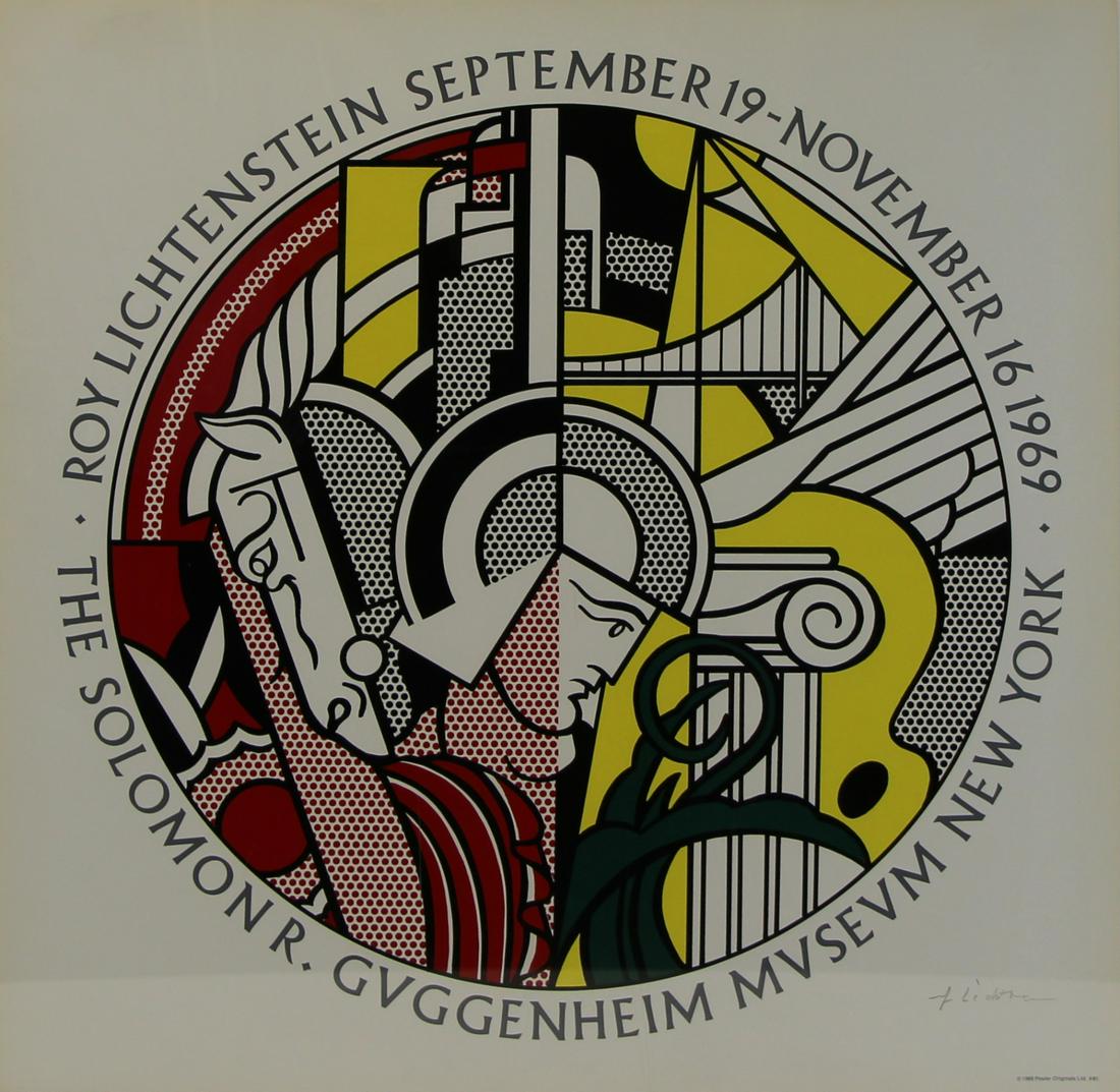 ROY LICHTENSTEIN (AFTER). (1 of 5)