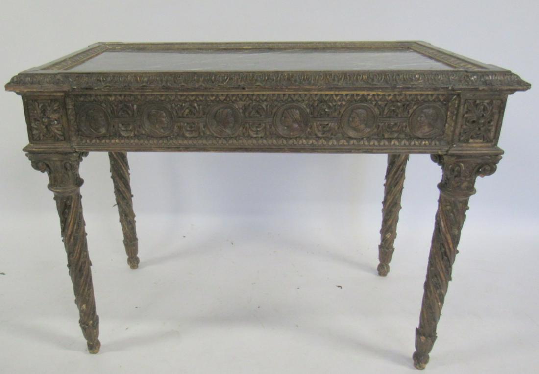 18th Century Finely Carved Italian Giltwood Center (1 of 11)