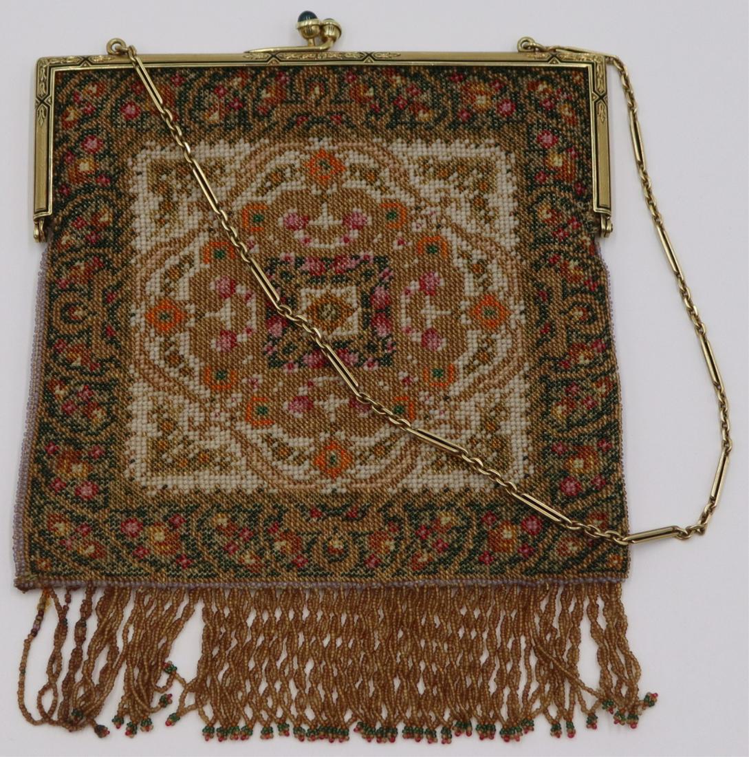 GOLD. Tiffany & Co. 14kt Gold Mounted Micro beaded (1 of 11)