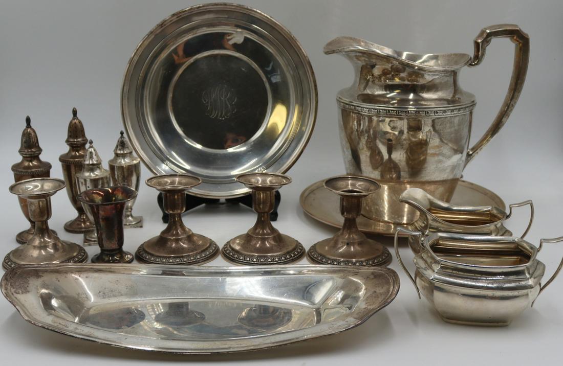 SILVER. Sterling & Continental Silver Hollow Ware. (1 of 14)