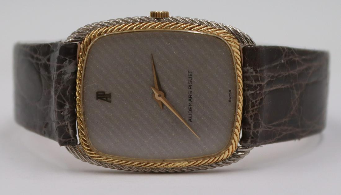 JEWELRY. Audemars Piguet Bi-Color 18kt Gold Watch. (1 of 6)